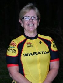 Joanne Cameron Waratah Masters Cycling Chief Commisaire